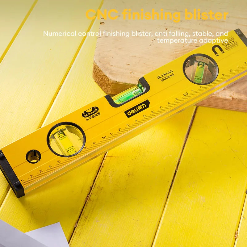 Spirit Level Magnetic Torpedo Level Tool with 3 Vials Aluminum Shockproof Bubble Level High Visibility Durable Measuring Leveler Viralgem Store