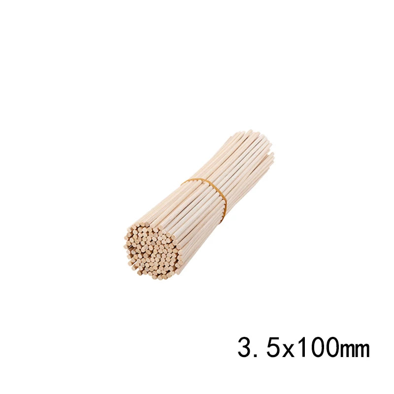 5-100pcs 2-3.5mm Reed Diffuser Replacement Stick DIY Handmade Home Decor Extra Thick Rattan Aromatherapy Diffuser Refill Sticks