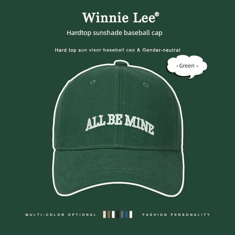 Winnie Lee Face-Looking Little Girl Deepening Hard Top Hat
