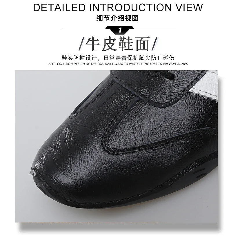 Tennis Men Leather Shoe Natural Cowhide Leather Shoes for Men Original Man Sneakers Deals Men's Sneaker High Quality Shoes Male