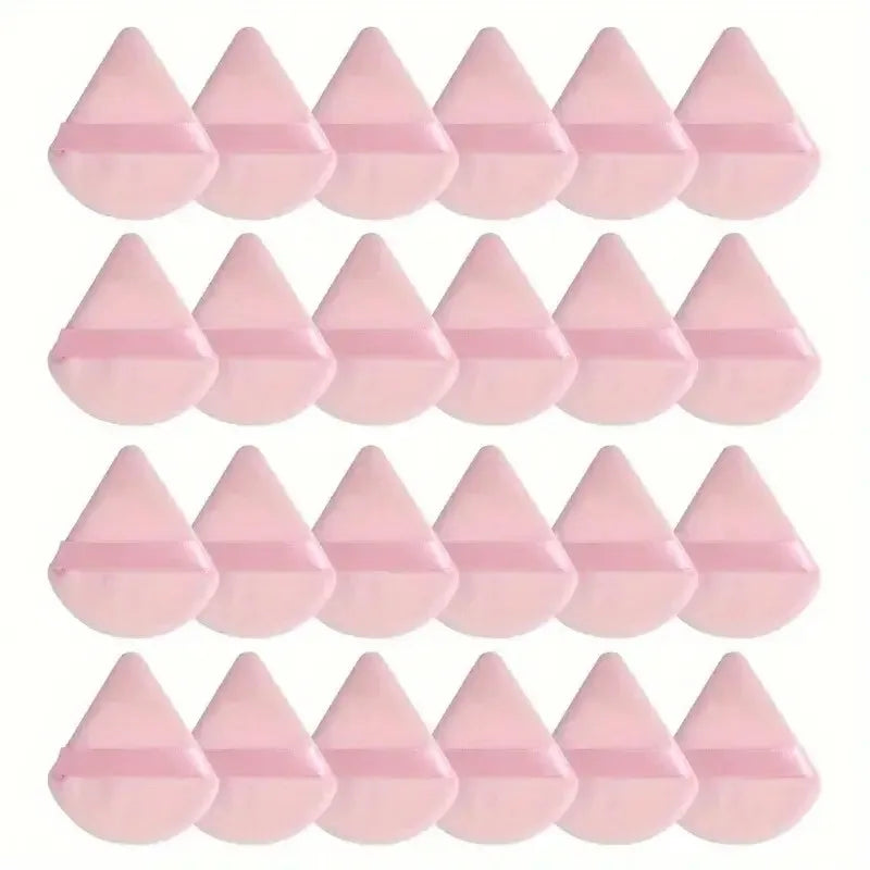 24-Piece Pink Makeup Sponge Set | Premium Latex-Free Beauty Blenders for Foundation & Concealer | Soft Bouncy Blending Sponges |