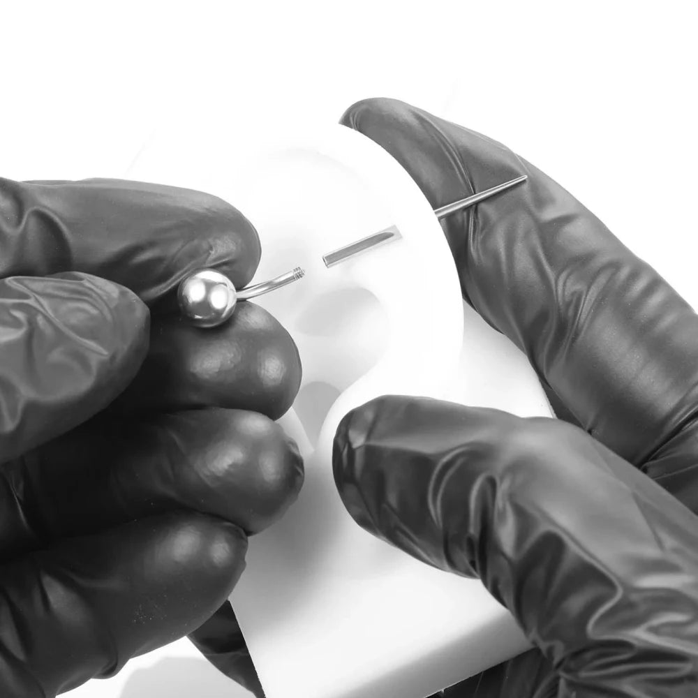 Surgical Steel 14/16/18G Insertion Taper Easy For Thread Threadless Piercing Earrings Jewelry Wear Easy Tool Viralgem Store