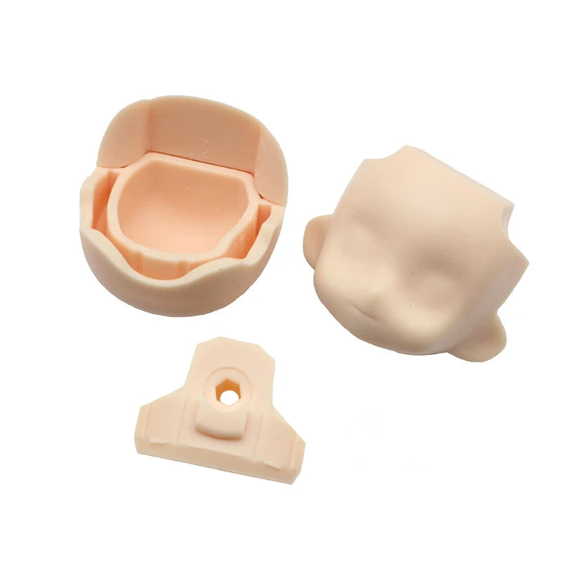 4 Pieces/ Set GSC Doll Face No Make Up Accessories for 1/8 BJD Doll DIY Toy for Children Elf or Human Face Send In Random