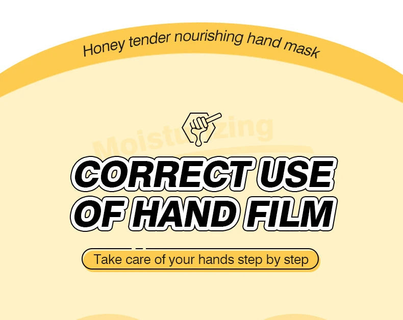 10 Pairs Honey Hand Mask Hands skincare Masks Moisturizing Nourishing Hydrating Tendering Smoothing Hands Skin Care Products Viralgem Store