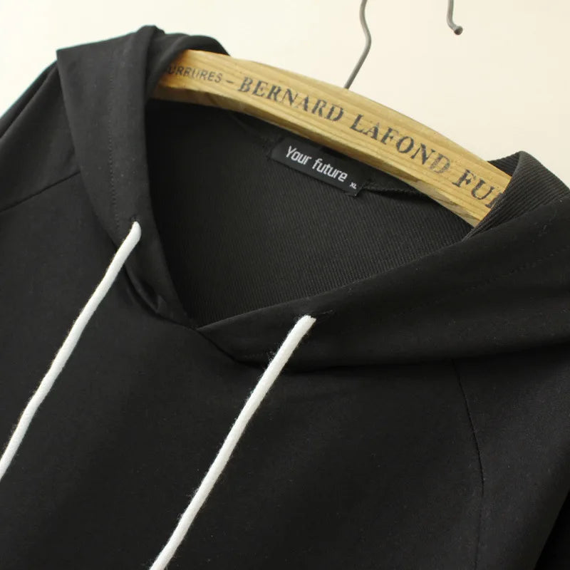 2023 Autumn Women Clothes Plus Size Hoodie Loose Casual Hooded Sweatshirt Curve Female S73 2315