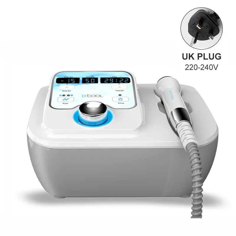 2024 NEW Dcool Portable Cool + Hot + EMS For Skin Tightening Anti Puffiness Facial Electroporation Machine Beauty Device