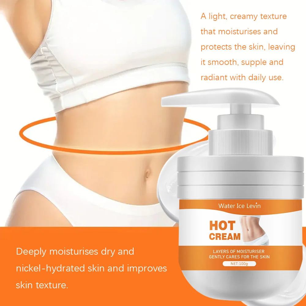 A 100g Beauty Wake Up Butt Lifting Thermal Massage Cream - Unisex Firming Body Lotion for Waist, Legs, Arms For Daily Skin Care Viralgem Store