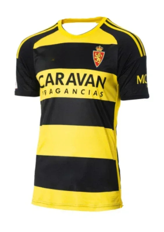2025 Hot Selling Spain Real Zaragoza Retro Football Shirt Short Sleeved Jersey Home Jersey Unisex Men 3D T-shirt Jersey Printing