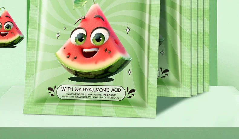 8pcs SADOER Fresh Fruits Face Mask Facial skincare Moisturizing Brightening Firming Hydrating Facial Masks for Face Skin Care Viralgem Store