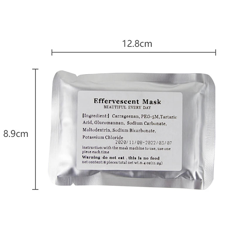 Whitening DIY Facial Fruit Vegetable Maker Automatic Mask Machine Use Effervescent Collagen Tablets Anti Aging Wrinkle Hydrating