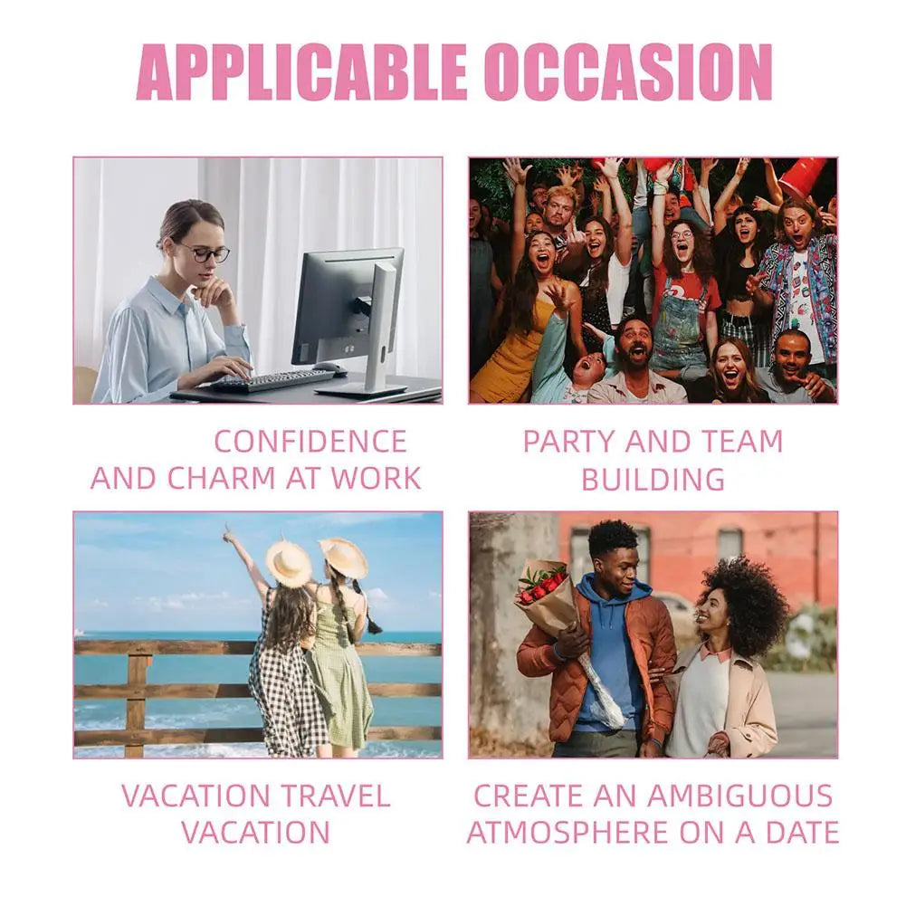 10ml Pheromones Atmosphere Dating Perfume Safe Ingredient Eau De Toilette Appealing Dating Perfume For Women Gift Viralgem Store