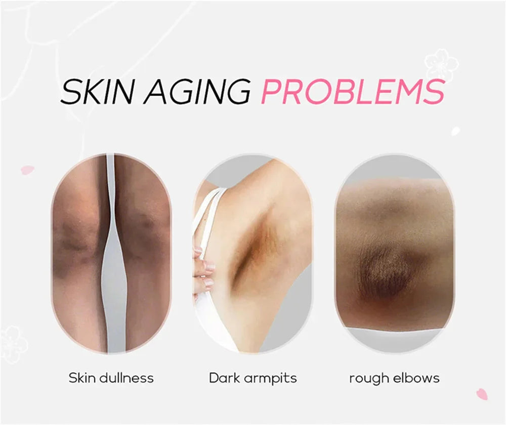 Whitening Cream For Dark Skin Armpit Thigh Inner Joint Lightening Intimate Area Underarm Body Care Private Parts Brighten Lotion Viralgem Store