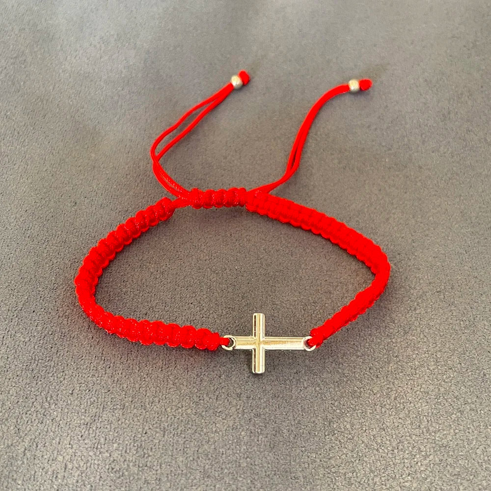 W.W.J.D. | WWJD Woven Bracelets San Benito Medal Bracelet Adjustable Stacking Jewelry