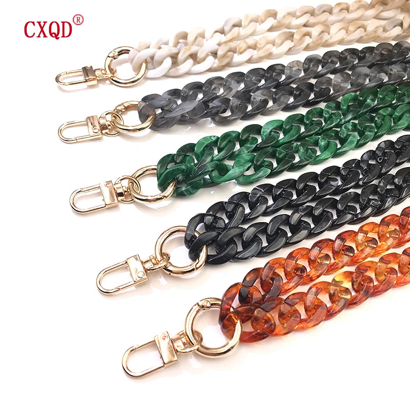 120cm Bevel Design Anti-lost Phone Lanyard Rope Neck Strap Colorful Portable Acrylic Cell Phone Chain Accessories Gifts Outdoor Viralgem Store