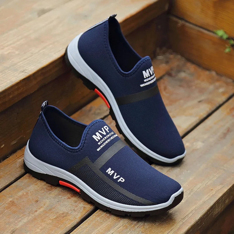 Summer Mesh Men Shoes Lightweight Sneakers Men Fashion Casual Walking Shoes Breathable Slip on Mens Loafers Zapatillas Hombre Viralgem Store