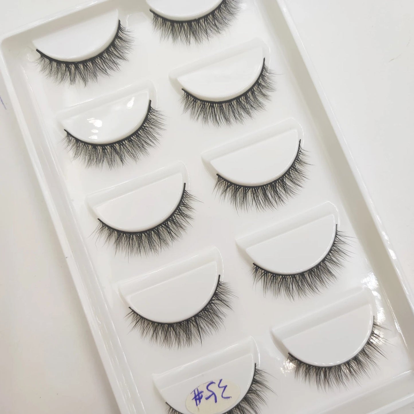 38 Style 5 Pairs Eyelash Natural 3D Mink False Eyelashes Makeup Fake Eye Lashes Faux Cils Make Up Beauty Tools Wholesale Viralgem Store