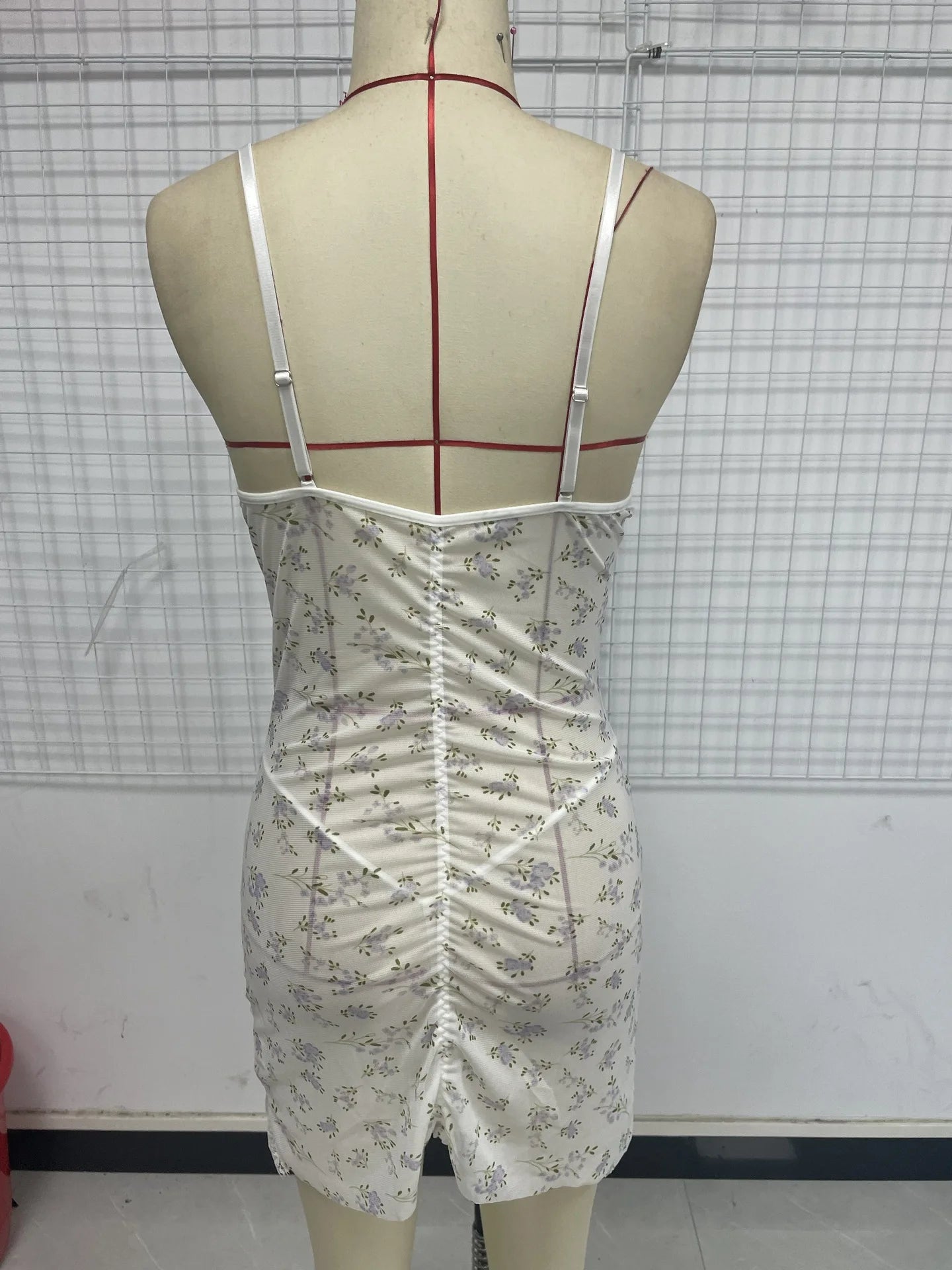 2PCS Women New Pajamas Summer Sexy Suspenders Mid-length Skirt Sexy Lingerie Women's Temptation Set Sexy Dresses Pijamas