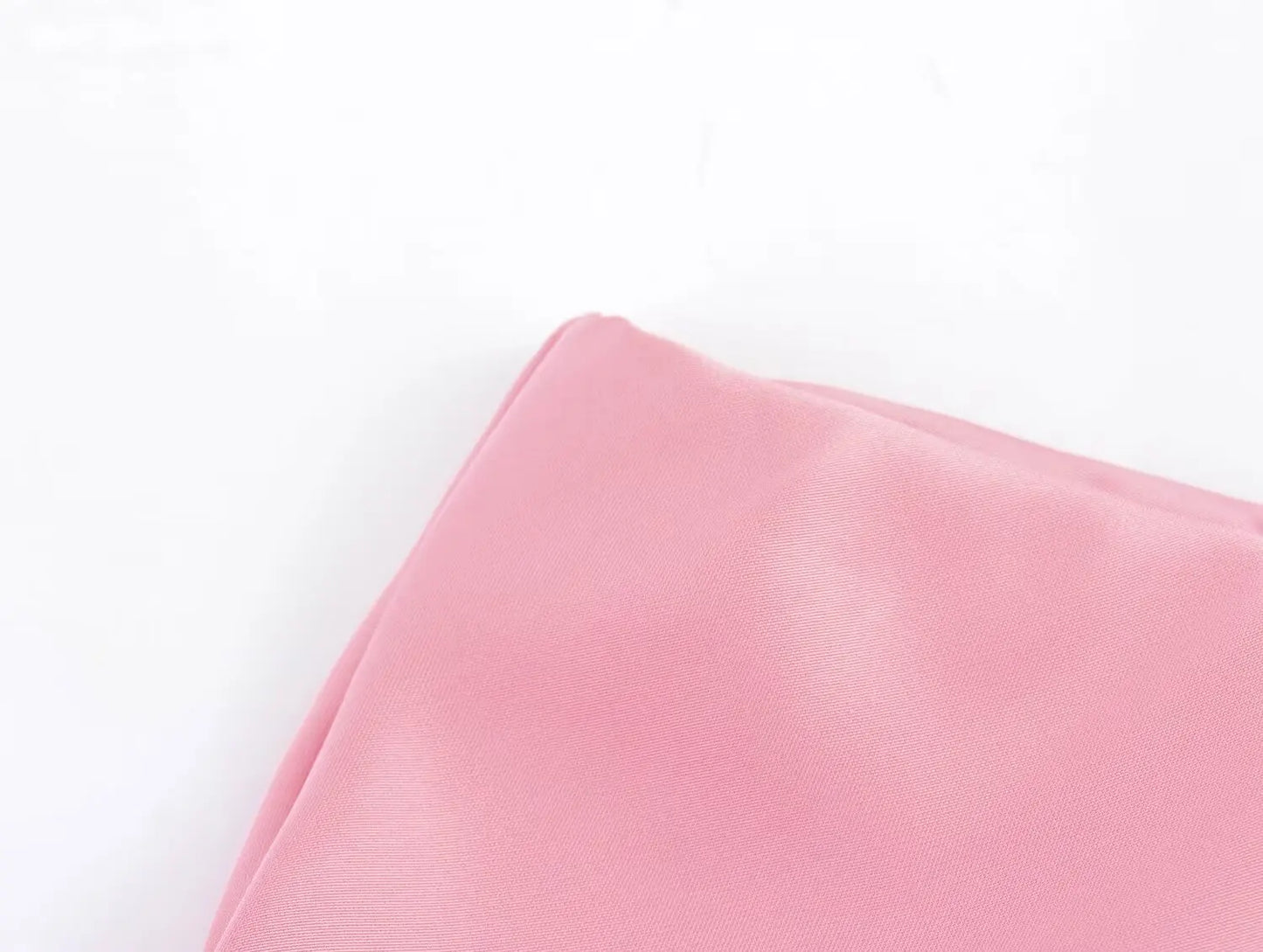 2024 New Women's European And American Style Fashion Silk Satin Texture High Waist Skirt Street Style Elegant Mid-length Skirt