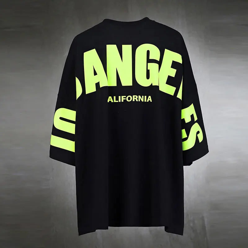 2023 Spring And Summer New Tide Brand Summer Loose Breathable Fitness Training Clothes Sports Casual Short Sleeve T-Shirt Men