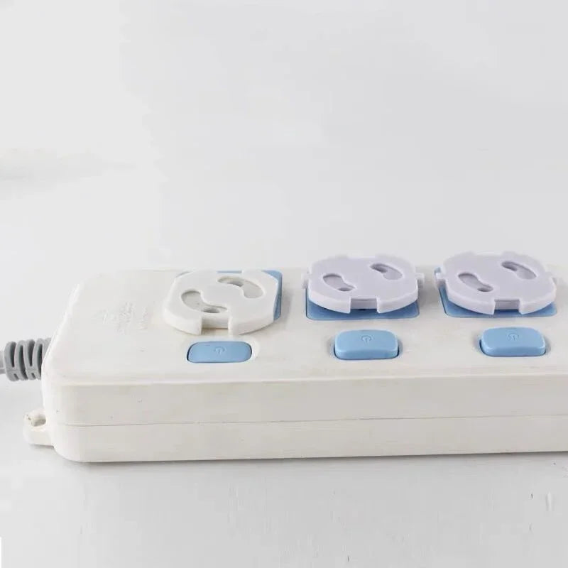 1/10pcs  Baby Safety Child Electric Socket Outlet Plug Protection Security Two Phase Safe Lock Cover Kids Sockets Cover Plugs Viralgem Store