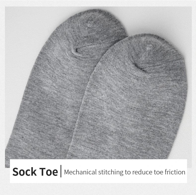 10 Pairs Women/Men Boat Socks Invisible Low Cut Silicone Non-slip Summer No-show Ankle Socks Solid Color Casual Breathable