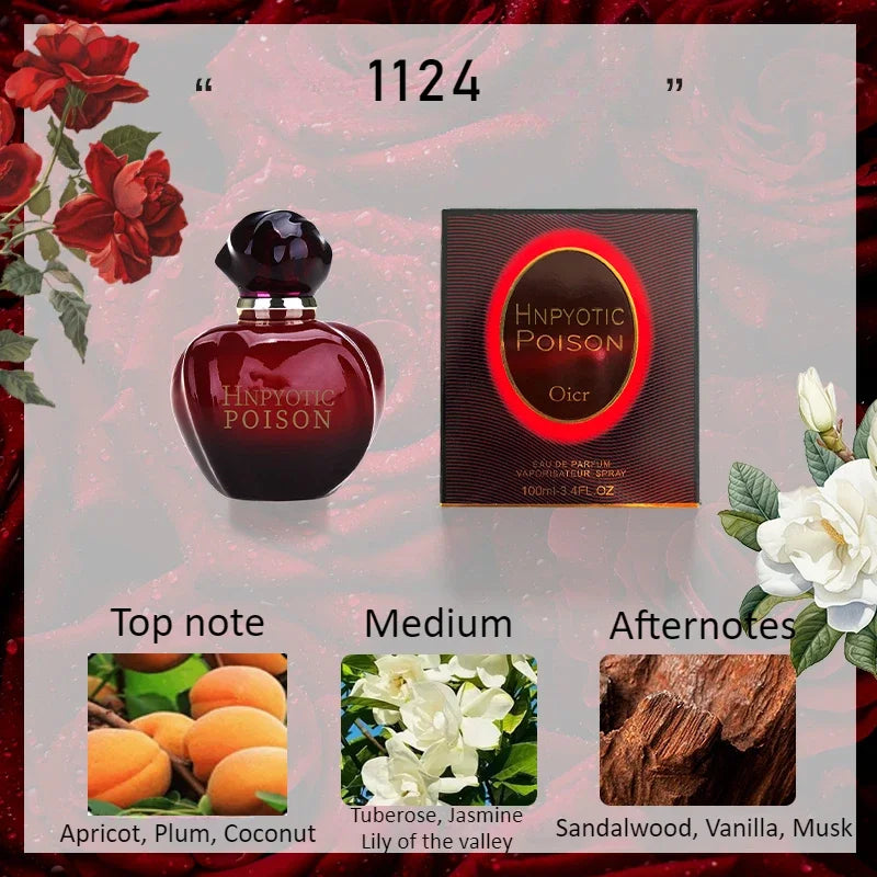 100ml Women Perfume Poison Series Perfume Floral Fruity Scent High Quality Lasting Fragrances Deodorant Pheromones Attract Men Viralgem Store