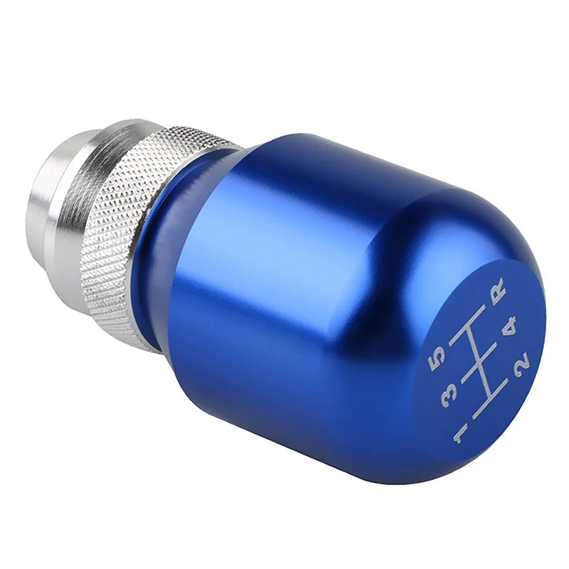 Universal Car Gear Shift Knob Gear Stick Manual Shifter Lever Retractable Adjustable Length Gear Head Aluminum Alloy Gear Head
