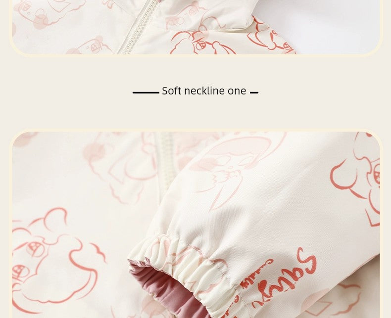 Women's Spring and Autumn Hooded Girl Infant Clothes and Coat Viralgem Store