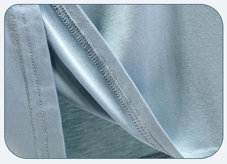 Women's T-shirt Modal V-Neck Short sleeves Tops Summer Casual T Shirts  Solid color Loose basic Bottoming Tees