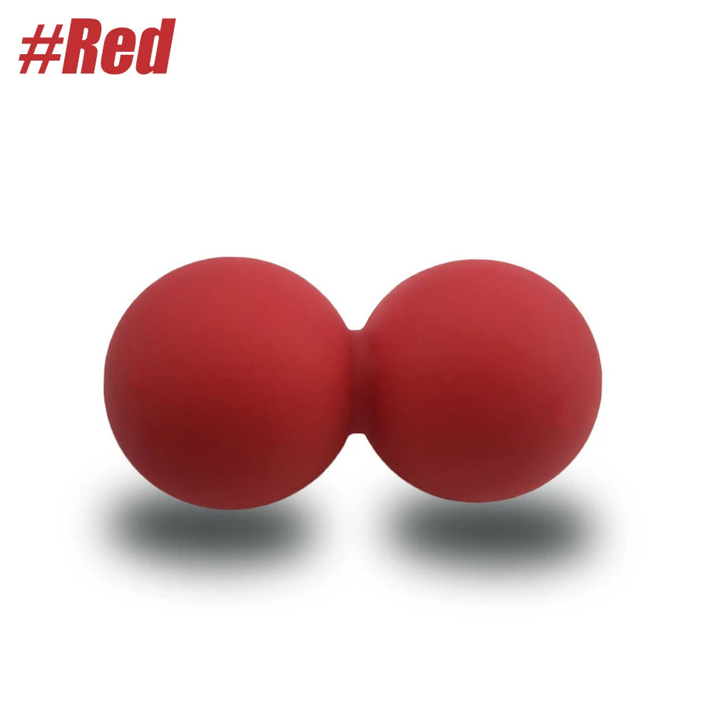 1Pc Peanut Massage Ball - Double Lacrosse Massage Ball & Mobility Ball for Physical Therapy for Trigger Point Therapy,Recovery