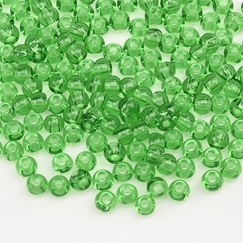 4.0mm Czech Glass Seed Beads Dye Core Small Glass Beads for DIY Making Jewelry Craft Bracelets Necklaces Earrings