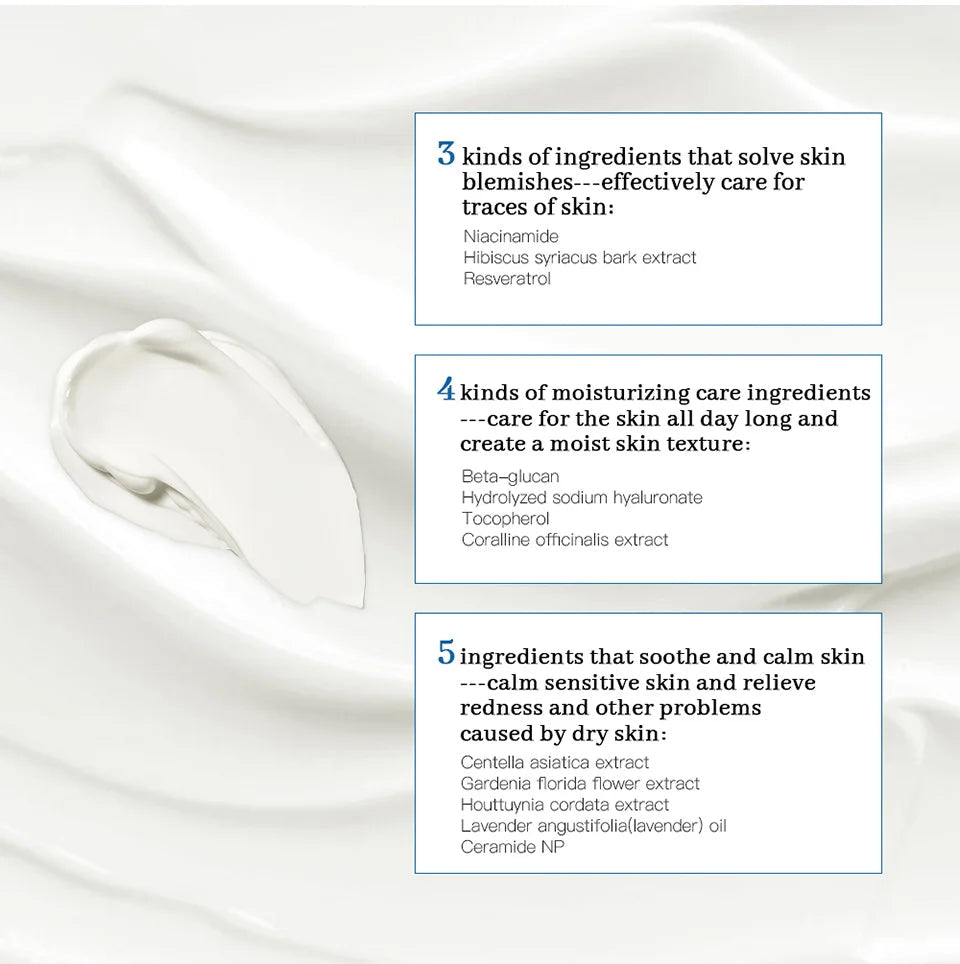 345 Relief Cream Address Blemishes Nourish Skin And Provide Moisturizing And Calming  Lifting Beauty Moisturizer Korean Product Viralgem Store