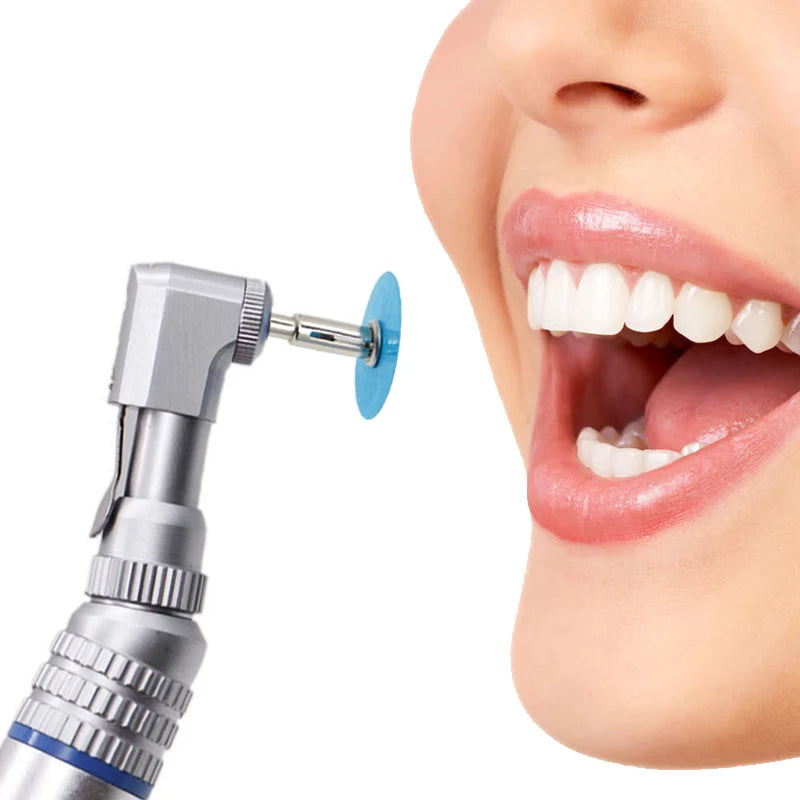 40Pcs/Box Dental Polishing Discs Holding Rod Mandrel Soflex Flexi Disc RA Shank Teeth Whitening Material Dentistry Tools