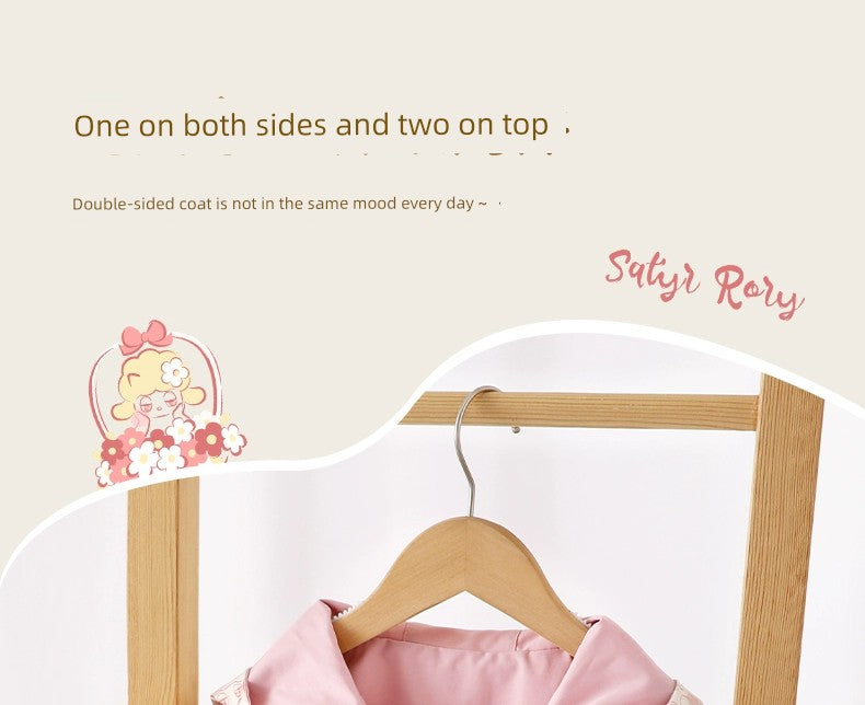 Women's Spring and Autumn Hooded Girl Infant Clothes and Coat Viralgem Store