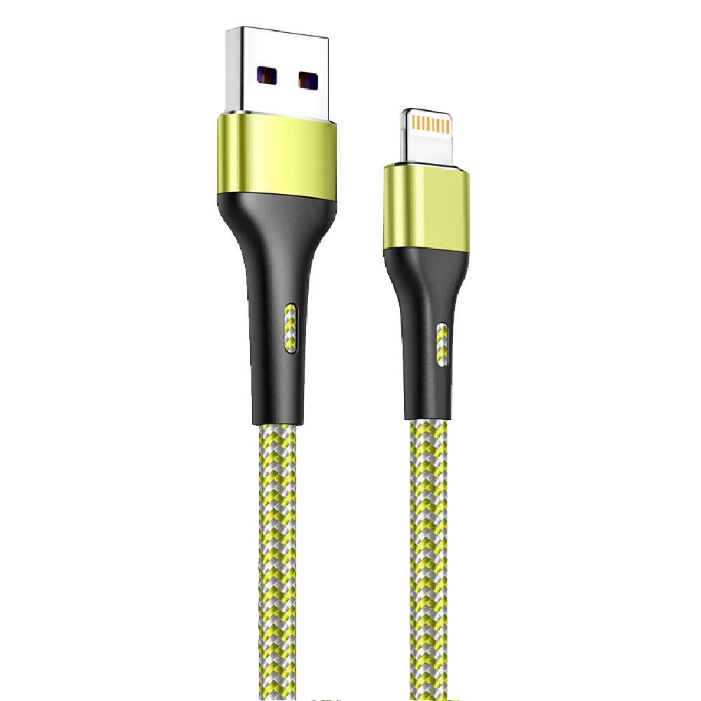 3A USB Fast Charging Cable For iPhone 14 11 12 13 Pro X XS Max 6 7 8 Plus SE iPad Cord Phone Charger Data Wire 1/2/3m 10ft
