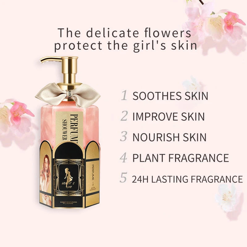 320ml Body Wash Perfume Long Lasting Fragrance Moisturizing Skin Beautifying Bath Lotion Shower Gel  Perfume Body Wash Body Care
