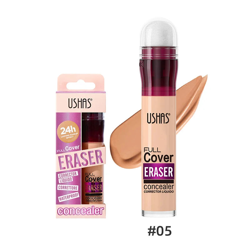 Sponge Head Concealer For Dark Circles Tears Freckles  Corrector Acne Dark Circles High-end Makeup Natural Skin Makeup Cosmetics