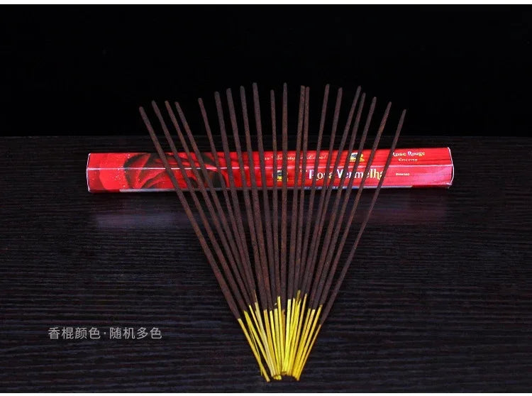 120sticks India Sandalwood Incense Sticks Meditation Lavender Sage Palo Santo Rose Line Incense Aromatherapy Lasting Fragrance