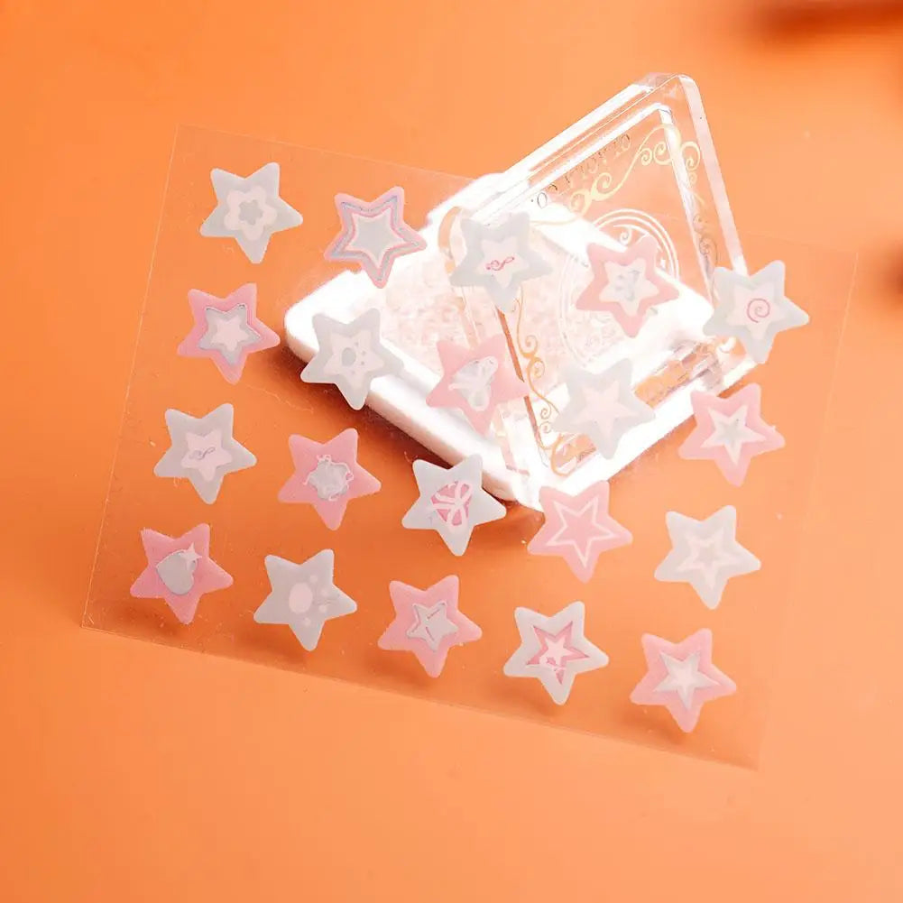 1PC Colorful Star Shaped PE Pimple Patches Acne Invisible Removal Skin Care Stickers Concealer Face Spot Beauty Makeup Tools