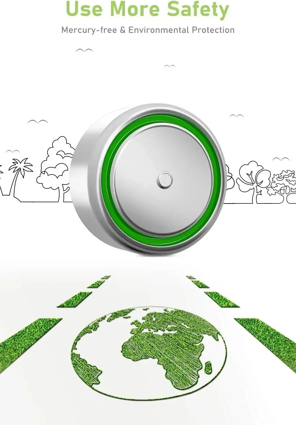 10-100Pcs High Capacity LR41 Alkaline Batteries AG3 L736 392 384 192 Premium 1.5V Button Coin Cell Batteries for Medical devices Viralgem Store