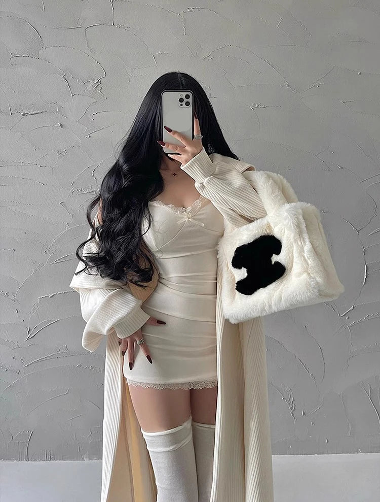 Y2K Retro Lace Patchwork Spaghetti Strap Black Bodycon Dress Mini Fashion Aesthetic Bow Club Party Sexy Dresses for Women Viralgem Store