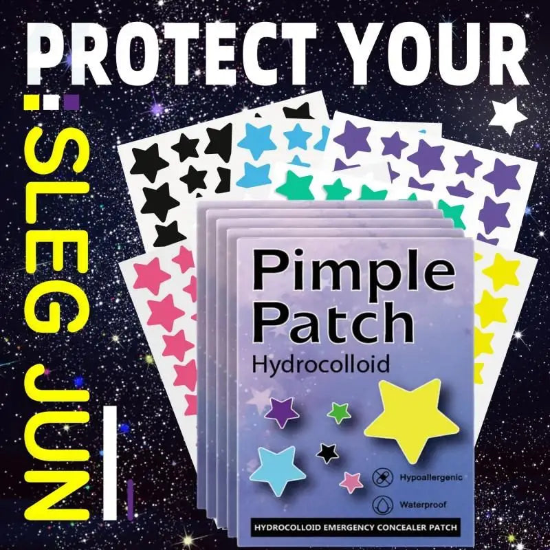 1400PCS New High-end Pimple Patch Acne Patches Set Colorful Star Shaped Acne Treatment Stickers Acne Dots Cover  For Skin Care Viralgem Store