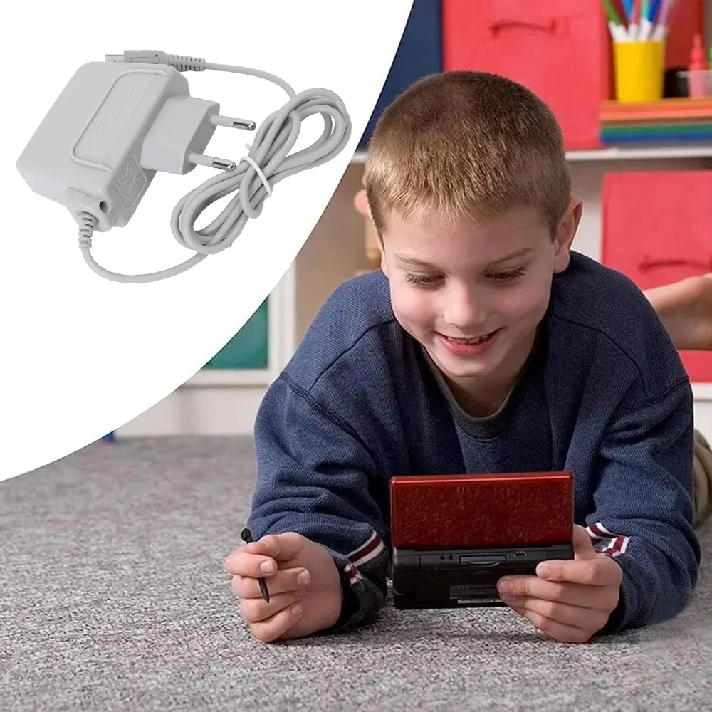 AC Adapters Game Charger For Nintendo Dsi Ndsi 3DS/ DSi/DSi XL/ 2DS/ 2DS XL/New 3DS XL 100-240V Wall Plug Adapter For 3DS Viralgem Store