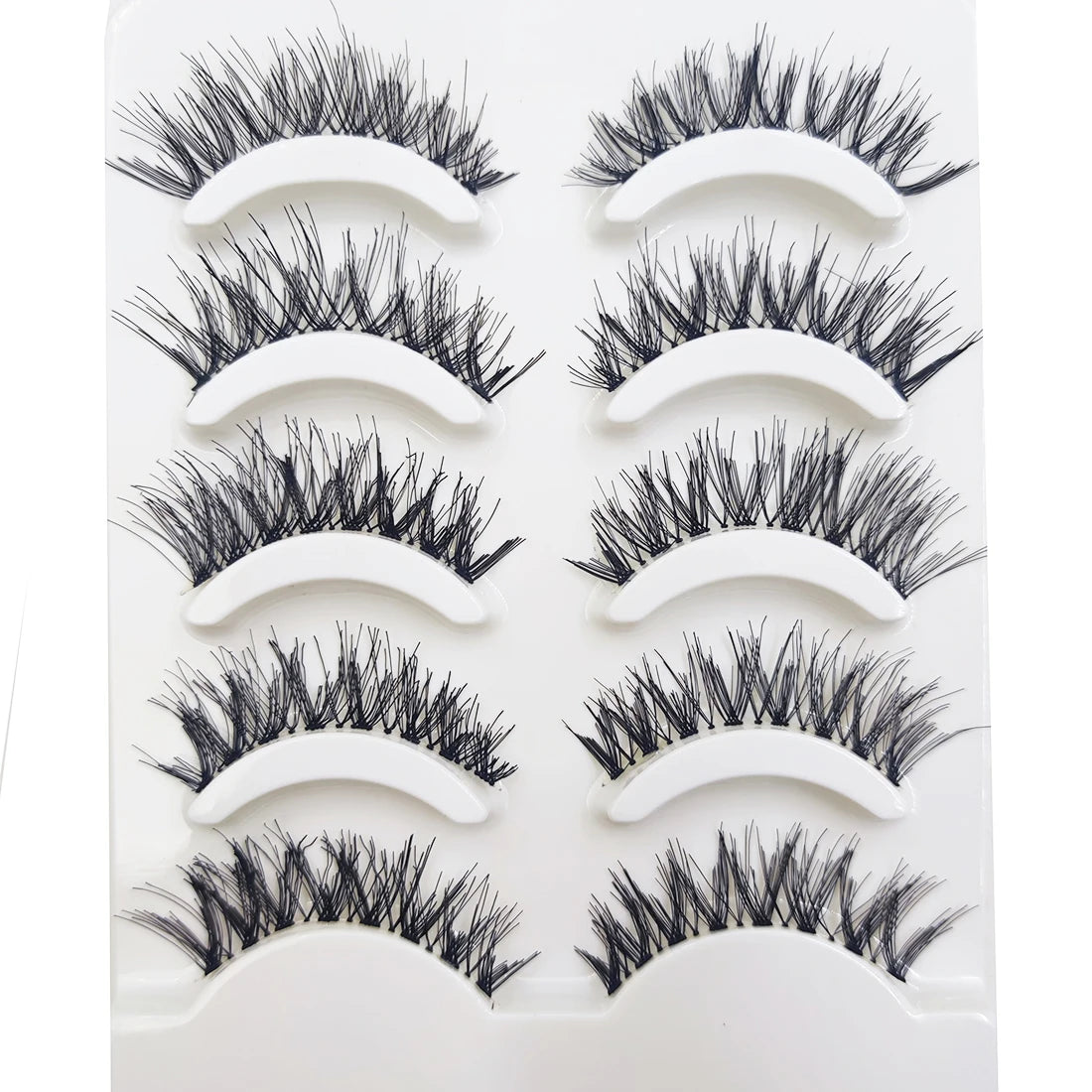 38 Style 5 Pairs Eyelash Natural 3D Mink False Eyelashes Makeup Fake Eye Lashes Faux Cils Make Up Beauty Tools Wholesale Viralgem Store