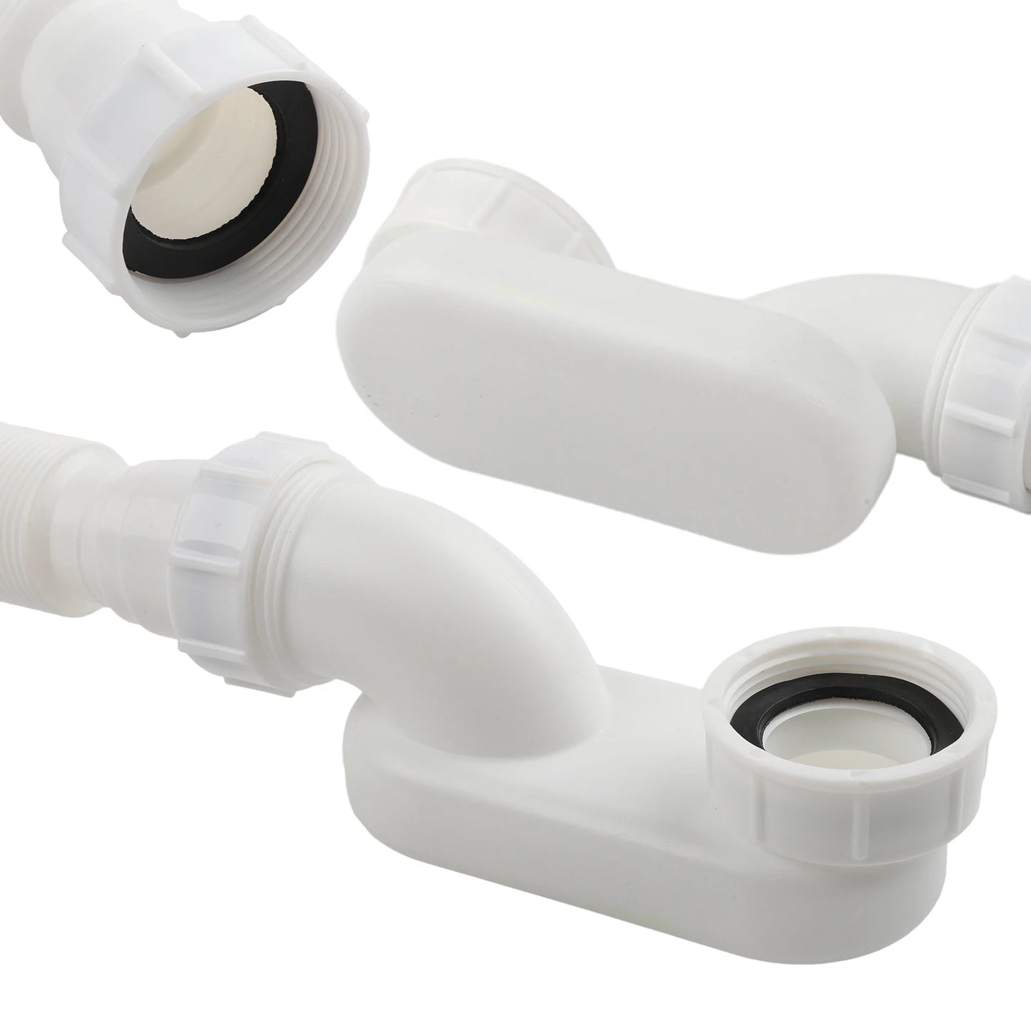 Adapts To Various Drain Alignments Effective Drainage Solution Easy Installation Bathtub Drain Compact Bathroom Use