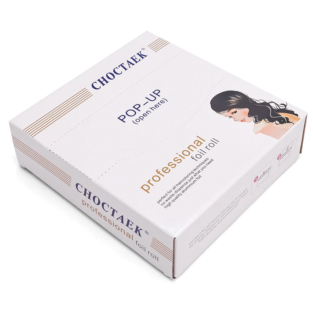 200pcs Hair Coloring Aluminum Foil 12cmx14cm Tin Aluminum Foil Sheets Hairdressing Perm Foil for Salon Barber Shop Viralgem Store