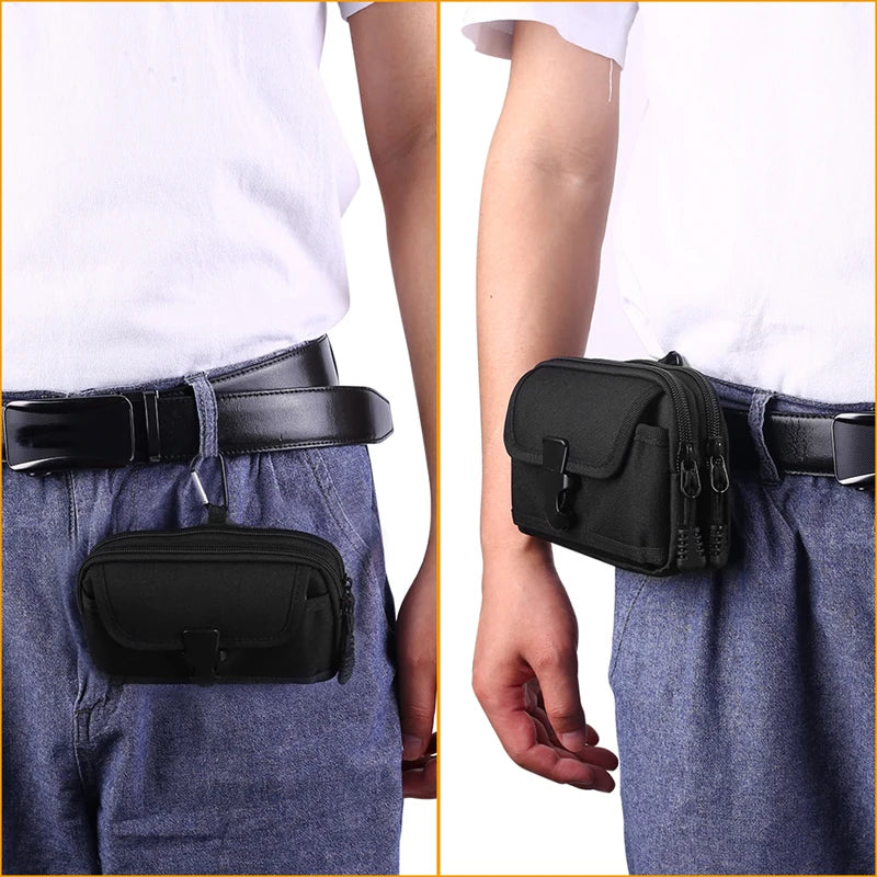 Tactical Waist Pouch EDC Molle Waist Bag Belt Phone Pouch Holster Purse Carrying Pouch for Smartphone Tools поясная сумка Viralgem Store