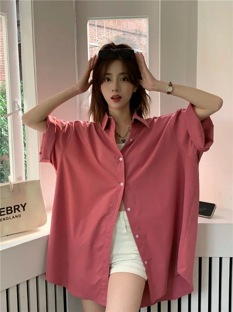XEJ Elegant and Youth Woman Blouses Oversize Shirts Woman Summer Women's Clothing Spring 2022 Short Hand Shirt Youth Blouses