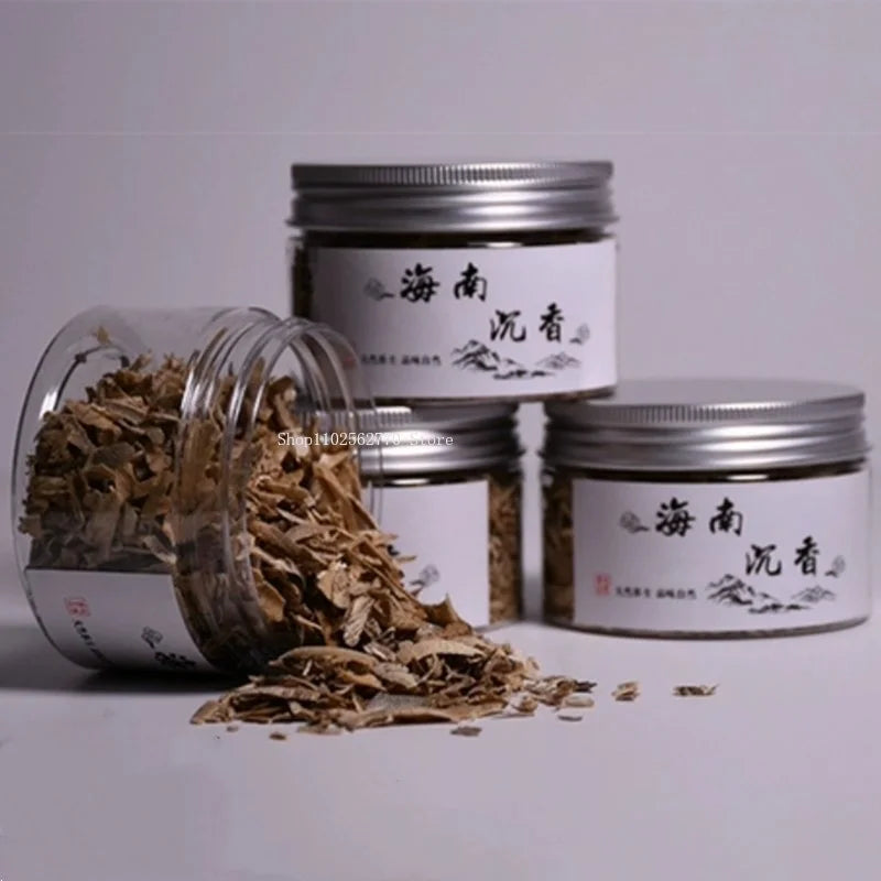 20g Natural Authentic Hainan Agarwood Hook Silk Incense DIY Household Indoor Yoga Aromatherapy Tea Ceremony Supplies Tools