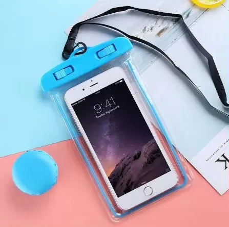 1-3Pcs Waterproof Phone Pouch Drift Diving Swimming Bag Underwater Dry Bag For Phone Water Sports Beach Pool Skiing 6 inch Viralgem Store